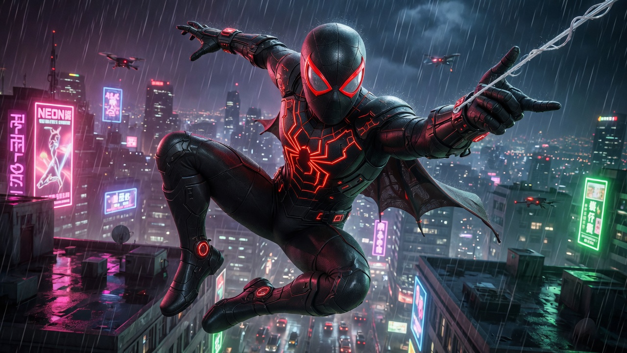 Crimson Void suit concept